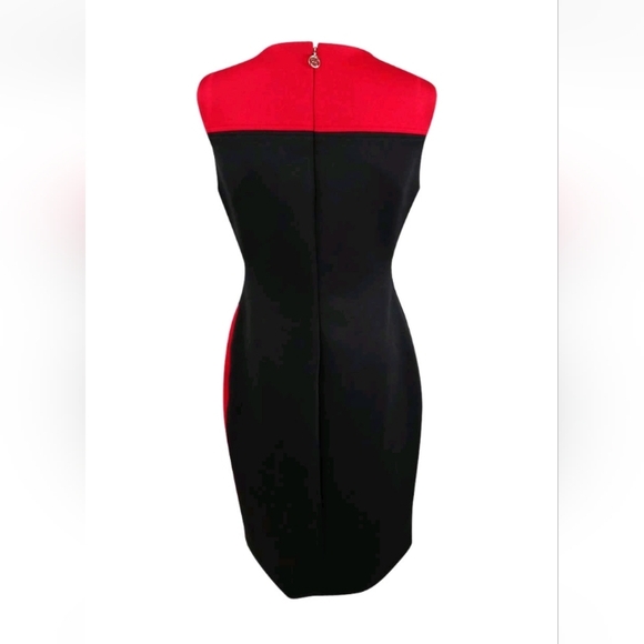 Tommy Hilfiger Women's Colorblocked Asymmetrical Dress NWT Size 10 - Picture 2 of 14